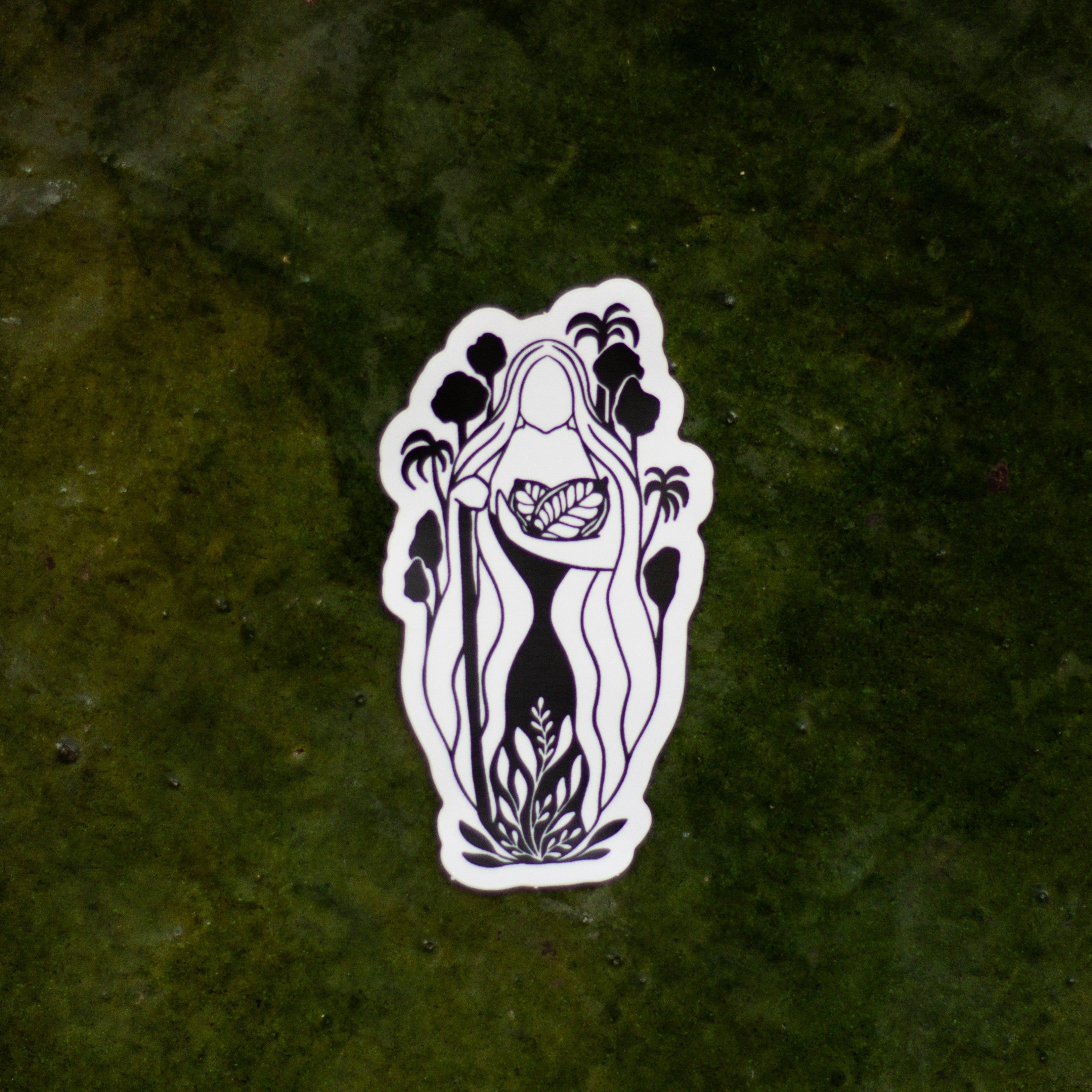 Hochwertiger Sticker mit Avó Design